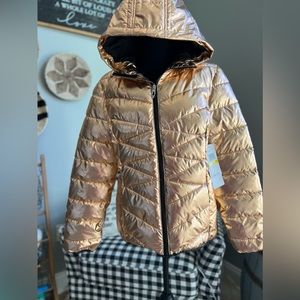 Nwt Spyder puffer coat size medium